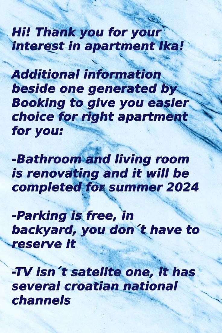 Apartment Ika Baška Εξωτερικό φωτογραφία
